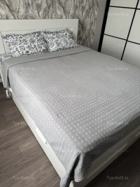 Покрывало хлопковое  песочный, медово-бежевый 150x200 см | 7Я Атмосфера Благополучия